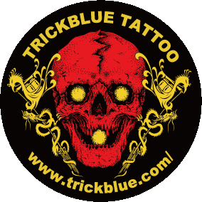 Trick Blue Tattoo